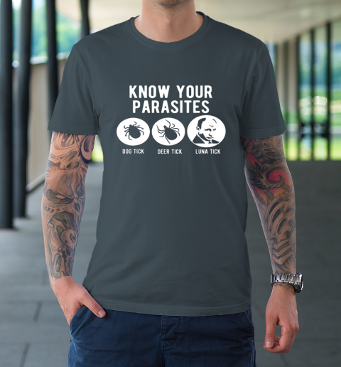 Know Your Parasites Putin Luna Tick T-Shirt 12