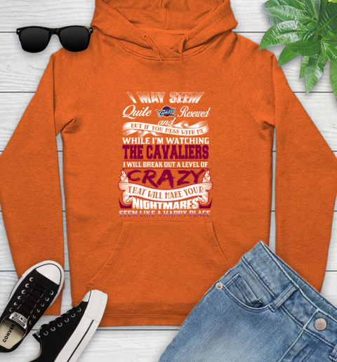 Cleveland Cavaliers NBA Basketball Don't Mess With Me While I'm Watching My Team Youth Hoodie 4