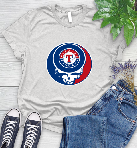 white texas rangers t shirt