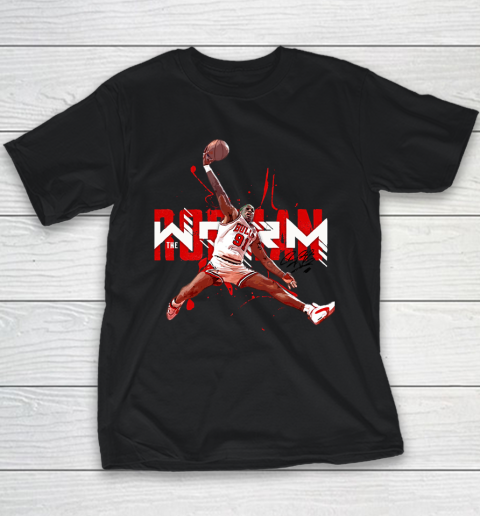 Dennis Rodman Basketball Youth T-Shirt