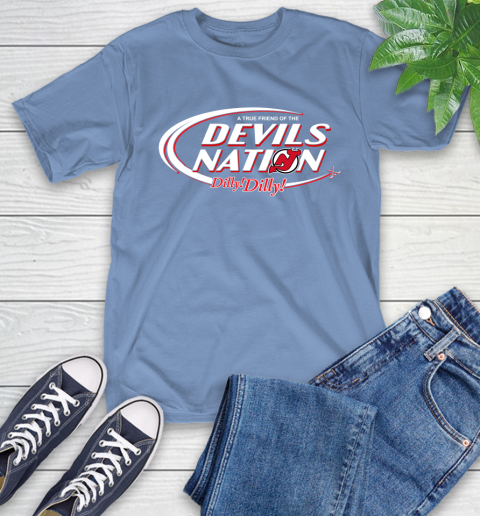 NHL A True Friend Of The New Jersey Devils Dilly Dilly Hockey Sports T-Shirt 12