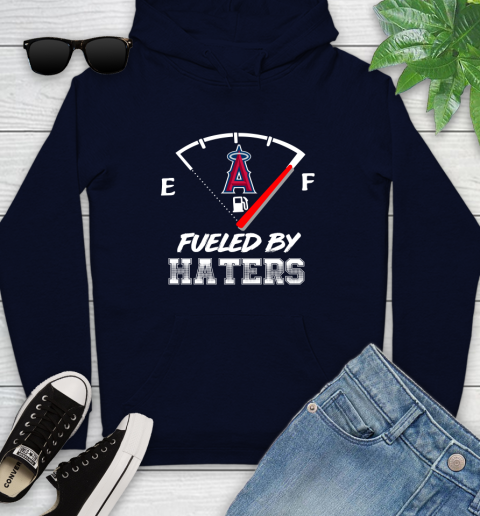 Los Angeles Angels MLB Baseball Fueled By Haters Sports Youth Hoodie 3