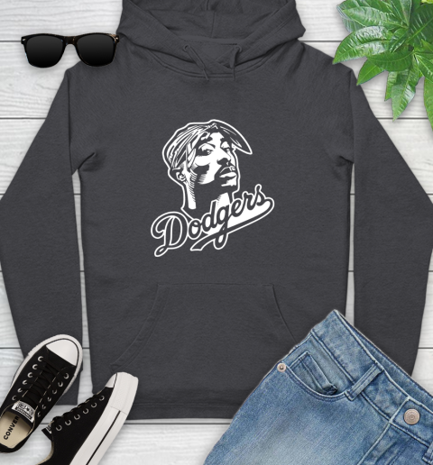 Tupac Dodgers Youth Hoodie 8