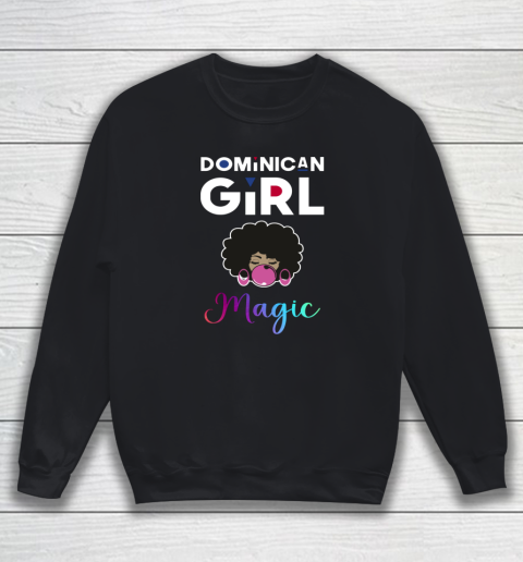 Black Girl, Women Shirt Dominican Girl Shirt Gum Black Pride Dominican Republic Sweatshirt
