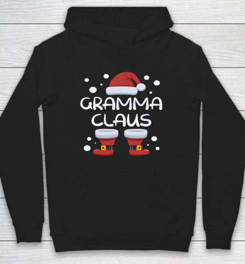 Gramma Claus Happy Christmas Pajama Family Matching Xmas Hoodie