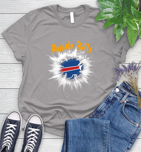Buffalo Bills NFL Football Adoring Fan Rip Sports Women's T-Shirt 5