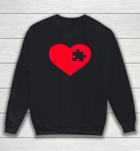 Family Valentine Insert Heart Gift Sweatshirt 1