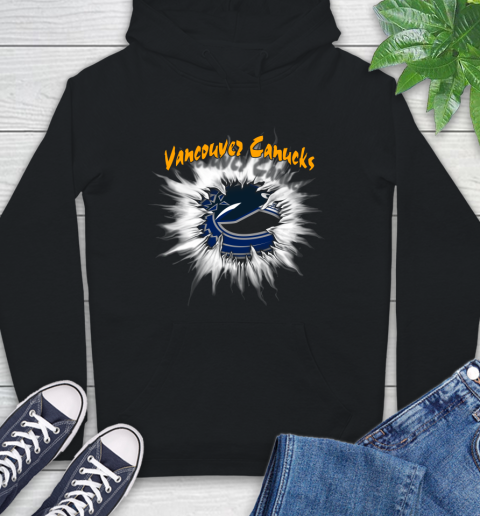 Vancouver Canucks NHL Hockey Adoring Fan Rip Sports Hoodie