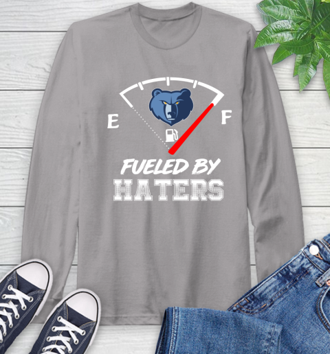 Memphis Grizzlies NBA Basketball Fueled By Haters Sports Long Sleeve T-Shirt 6