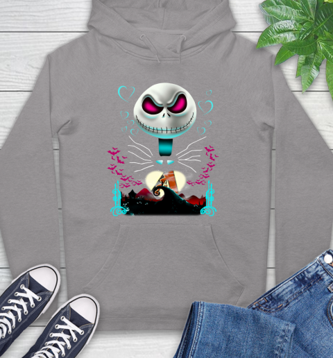 MLB Arizona Diamondbacks Jack Skellington Sally The Nightmare Before Christmas Baseball Hoodie 6