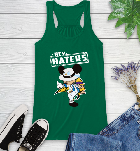 NFL Hey Haters Mickey Football Sports Minnesota Vikings Racerback Tank 6
