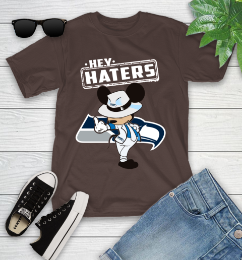 NFL Hey Haters Mickey Football Sports Seattle Seahawks Youth T-Shirt 7