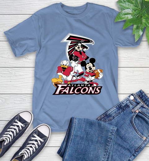 NFL Atlanta Falcons Mickey Mouse Donald Duck Goofy Football Shirt T-Shirt 12
