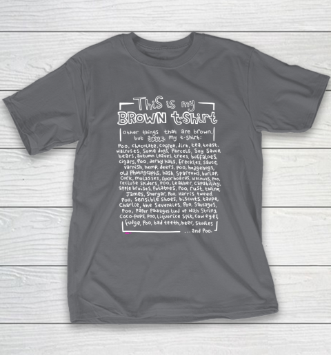 This Is My Brown Youth T-Shirt 5