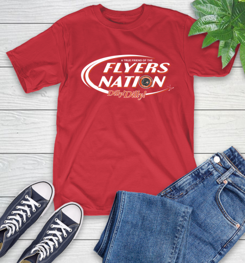 NHL A True Friend Of The Philadelphia Flyers Dilly Dilly Hockey Sports T-Shirt 11