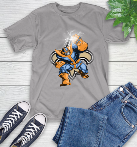 New Orleans Saints NFL Football Thanos Avengers Infinity War Marvel T-Shirt 6