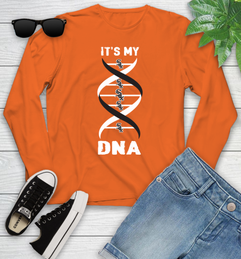 Chicago White Sox MLB Baseball It's My DNA Sports Youth Long Sleeve 3