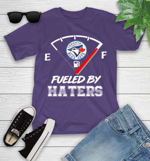 Toronto Blue Jays MLB Baseball Fueled By Haters Sports Youth T-Shirt 3