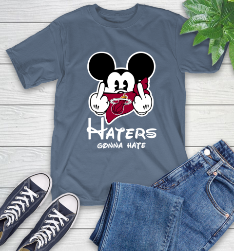 NBA Miami Heat Haters Gonna Hate Mickey Mouse Disney Basketball T Shirt T-Shirt 8