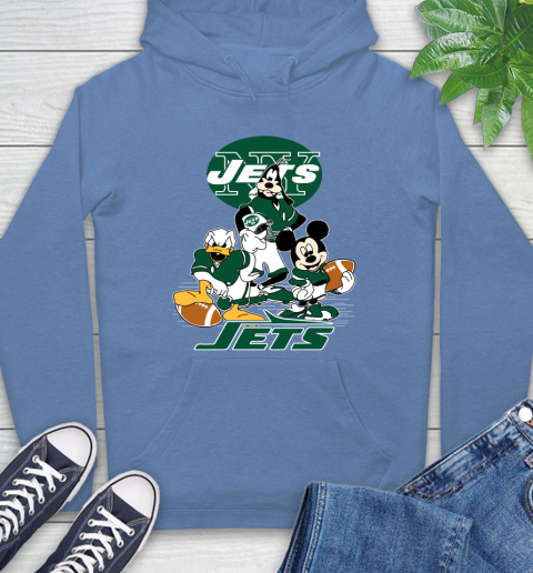 NFL New York Jets Mickey Mouse Donald Duck Goofy Football Shirt Hoodie 11