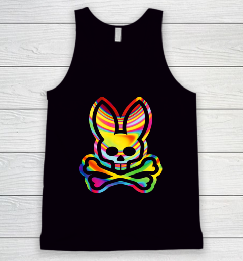 Psychedelic Bunny Psycho Bunny Tank Top