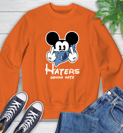 NBA Memphis Grizzlies Haters Gonna Hate Mickey Mouse Disney Basketball T Shirt Sweatshirt 3
