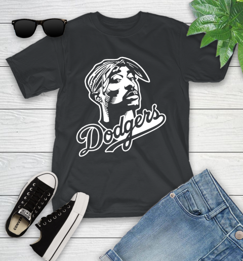 Tupac Dodgers Youth T-Shirt