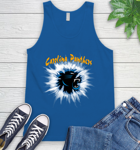 Carolina Panthers NFL Football Adoring Fan Rip Sports Tank Top 4