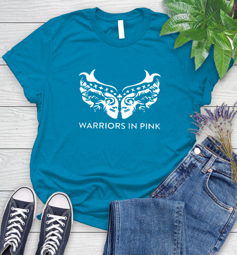 Ford cares warriors in pink shirt Women's T-Shirt 10