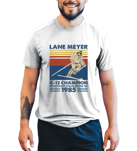Better Off Dead Vintage T Shirt, Lane Meyer T Shirt, K12 Champion Defeated Roy Stalin On One Ski Shirt