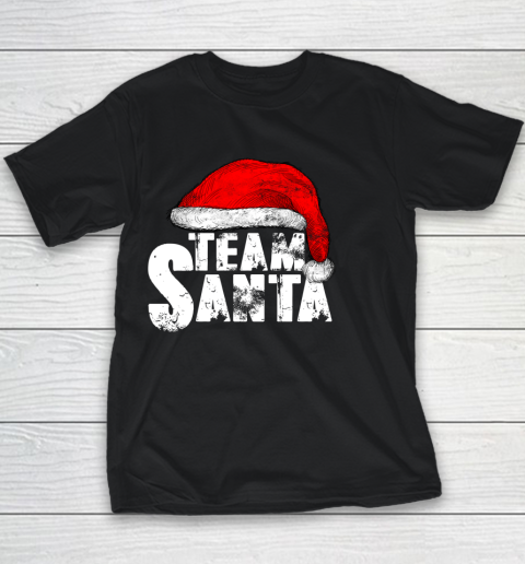 Team Santa Christmas Family Matching Pajamas Youth T-Shirt
