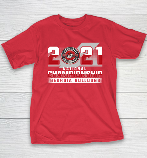 Georgia Bulldogs Championships 2021 Youth T-Shirt 16