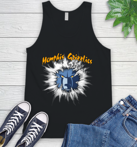 Memphis Grizzlies NBA Basketball Rip Sports Tank Top
