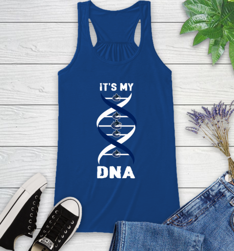 Vancouver Canucks NHL Hockey It's My DNA Sports Racerback Tank 8