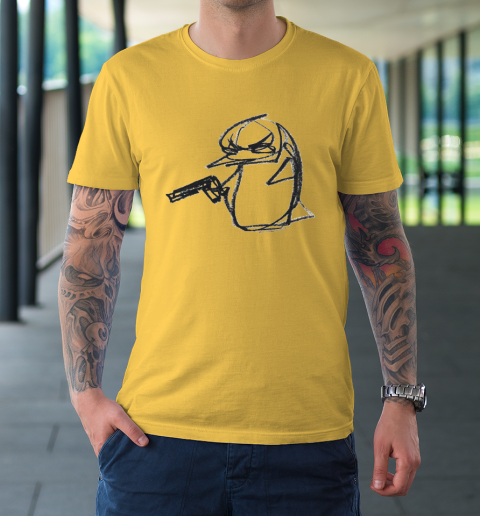 Penguin With Gun T-Shirt 12