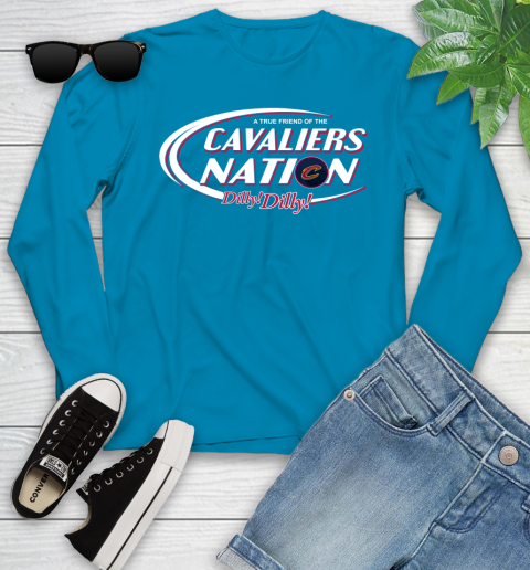 NBA A True Friend Of The Cleveland Cavaliers Dilly Dilly Basketball Sports Youth Long Sleeve 8