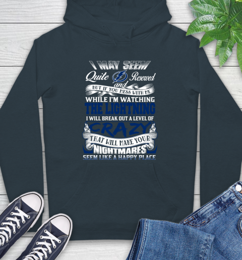 Tampa Bay Lightning NHL Hockey Don't Mess With Me While I'm Watching My Team Hoodie 7