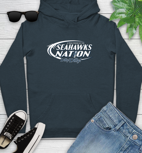 NFL A True Friend Of The Seattle Seahawks Dilly Dilly Football Sports Youth Hoodie 10