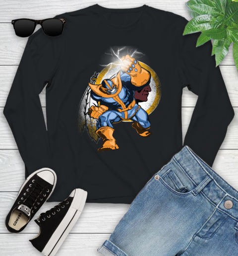 Washington Redskins NFL Football Thanos Avengers Infinity War Marvel Youth Long Sleeve