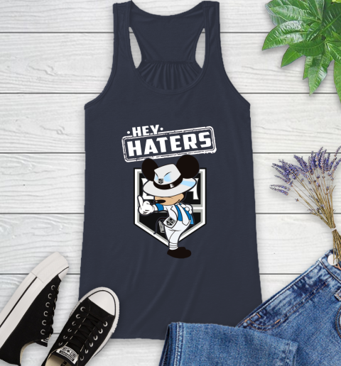 NHL Hey Haters Mickey Hockey Sports Los Angeles Kings Racerback Tank 10