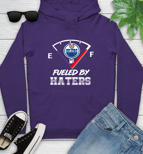 Edmonton Oilers NHL Hockey Fueled By Haters Sports Youth Hoodie 5