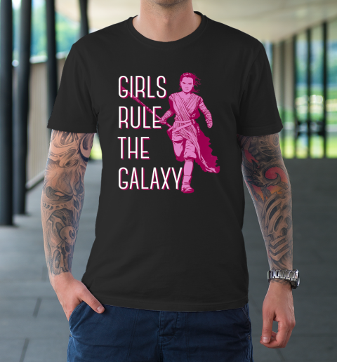 Rey Girls Rule The Galaxy Star Wars Episode 7 T-Shirt