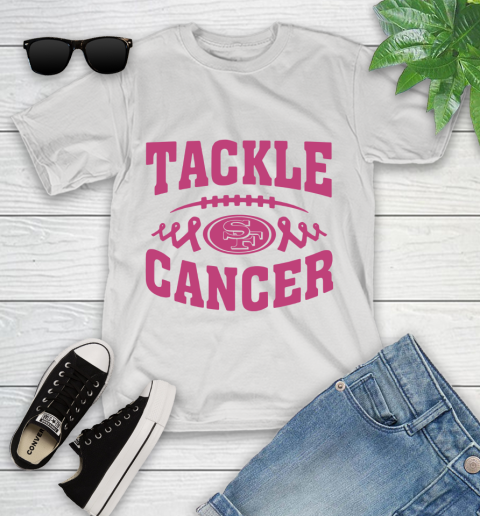 San Francisco 49ers Tackle Breast Cancer Youth T-Shirt