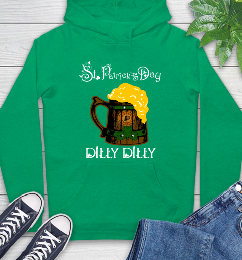 NBA Indiana Pacers St Patrick's Day Dilly Dilly Beer Basketball Sports Hoodie 8