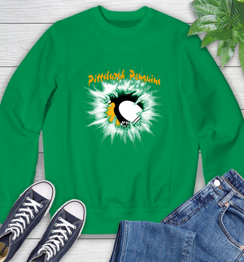 Pittsburgh Penguins NHL Hockey Adoring Fan Rip Sports Sweatshirt 7