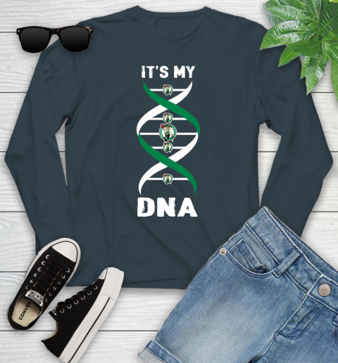 Boston Celtics NBA Basketball It's My DNA Sports Youth Long Sleeve 9