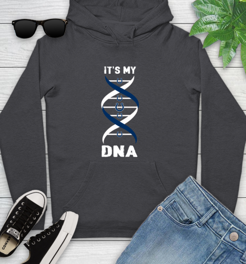 Indianapolis Colts NFL Football It's My DNA Sports Youth Hoodie 8