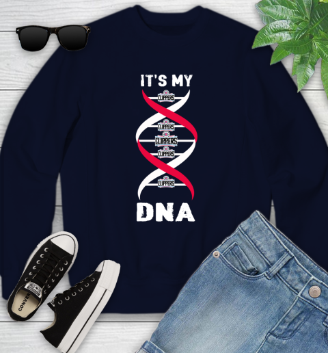 LA Clippers NBA Basketball It's My DNA Sports Youth Sweatshirt 2