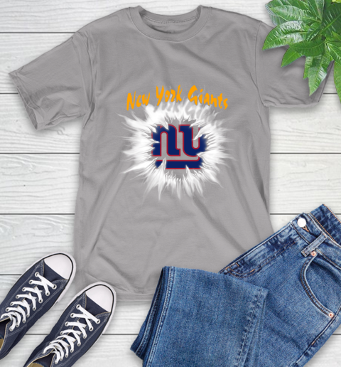 New York Giants NFL Football Adoring Fan Rip Sports T-Shirt 6
