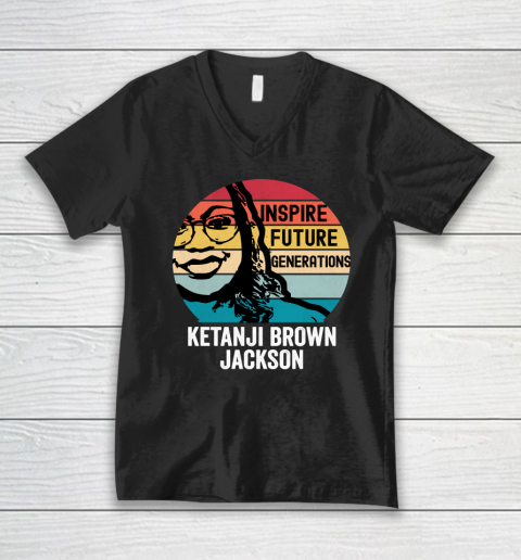 Ketanji Brown Jackson Shirt Supreme Court KBJ V-Neck T-Shirt